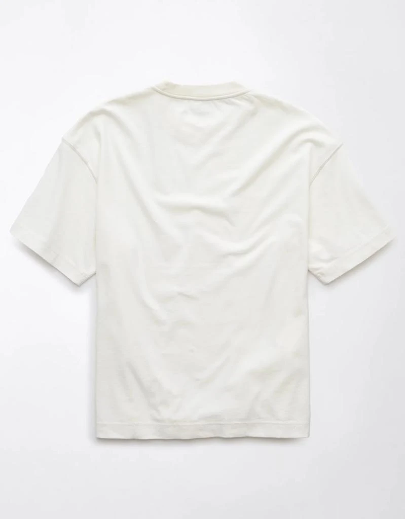 AE AE Boxy Sueded Jersey T-Shirt 4
