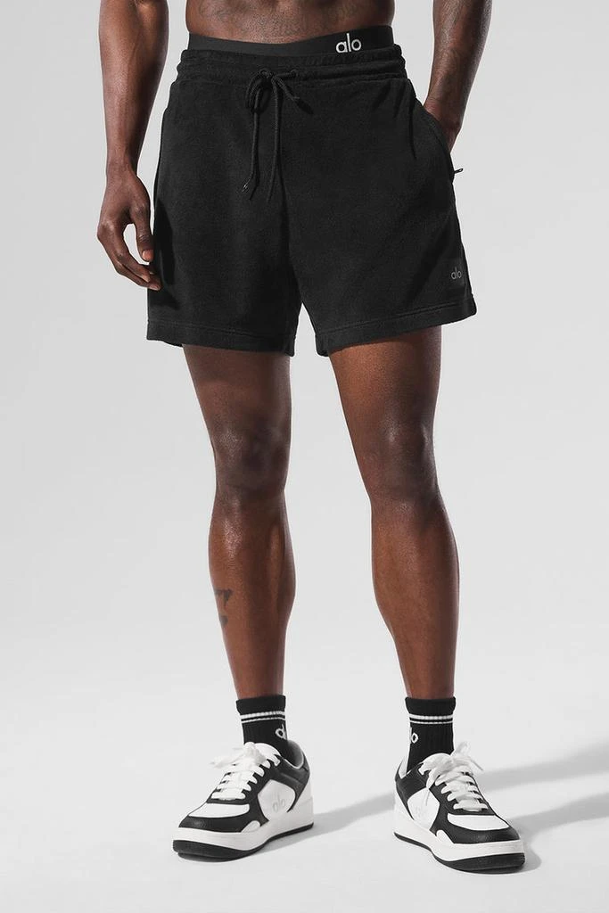 Alo 7" Coastal Terry Short - Black 3