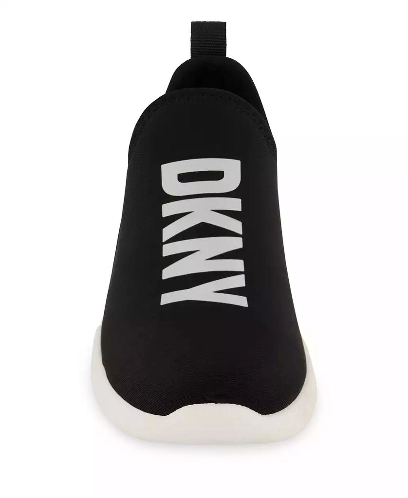 DKNY Little Girls Lightweight Slip On Ombre Logo Sneakers 5