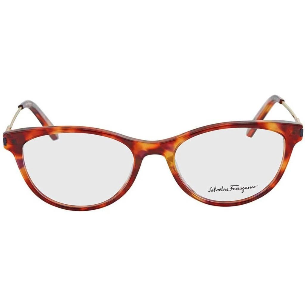 Salvatore Ferragamo Salvatore Ferragamo Women's Eyeglasses - Havana Frame | SALVATORE FERRAGAMO2852 214 2