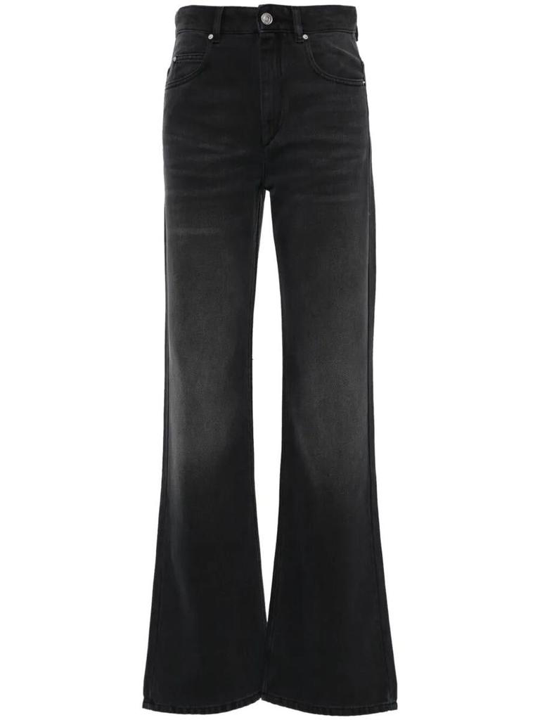 Isabel Marant Isabel Marant Belvira Flowing Bootcut Jeans Clothing