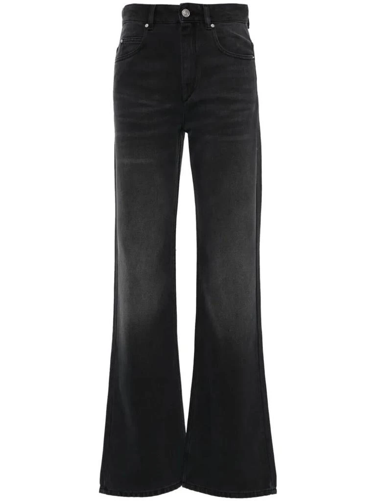 Isabel Marant Isabel Marant Belvira Flowing Bootcut Jeans Clothing 1