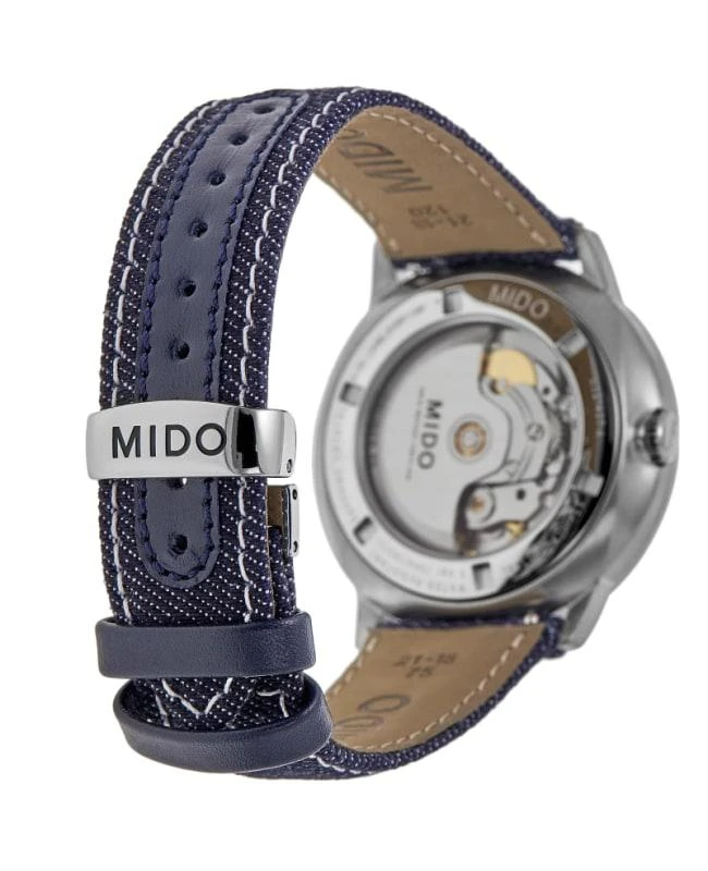 Mido Mido Commander Gradient Blue Dial Fabric Strap Men's Watch M021.407.18.411.00 4