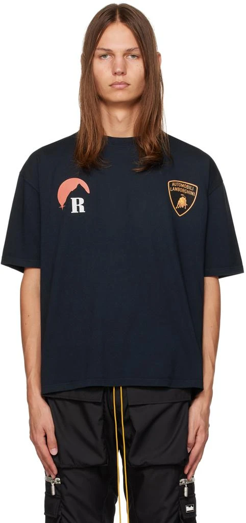 Rhude Black Lamborghini Moonlight T-Shirt 1