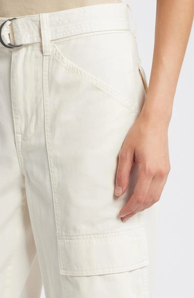 Madewell Belted Slouchy Straight Leg Cargo Pants 4