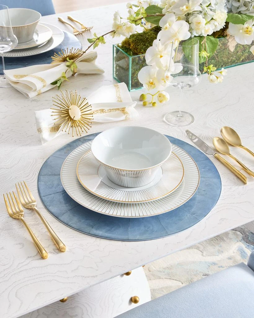 Towle Silversmiths 20-Piece Living Wave Flatware Service 2