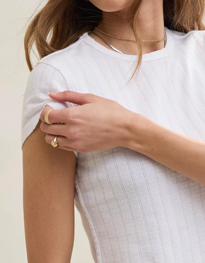Aerie Aerie Pointelle Vintage T-Shirt 2