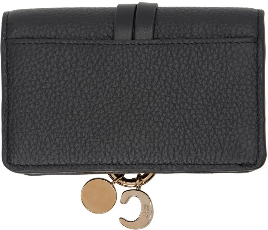 Chloé Black Alphabet Card Holder 2