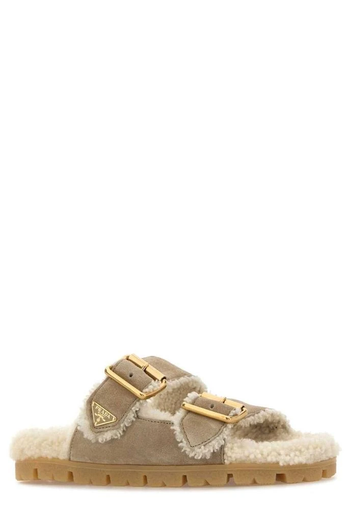 Prada Prada Triangle-Logo Open-Toe Sandals 2