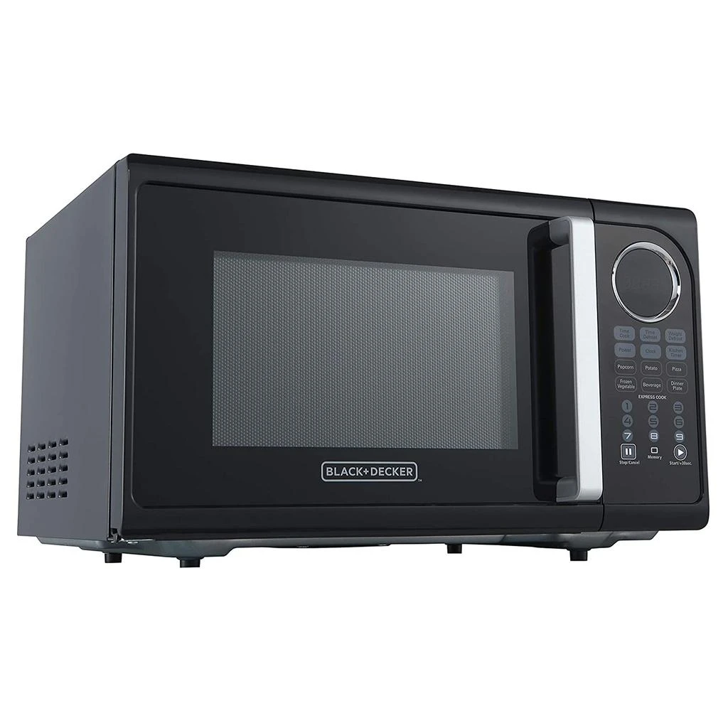 BLACK+DECKER 0.9 Cu.Ft. Digital Microwave in Black
