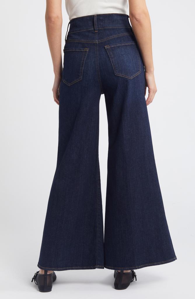 FRAME Le Palazzo High Waist Crop Wide Leg Jeans
