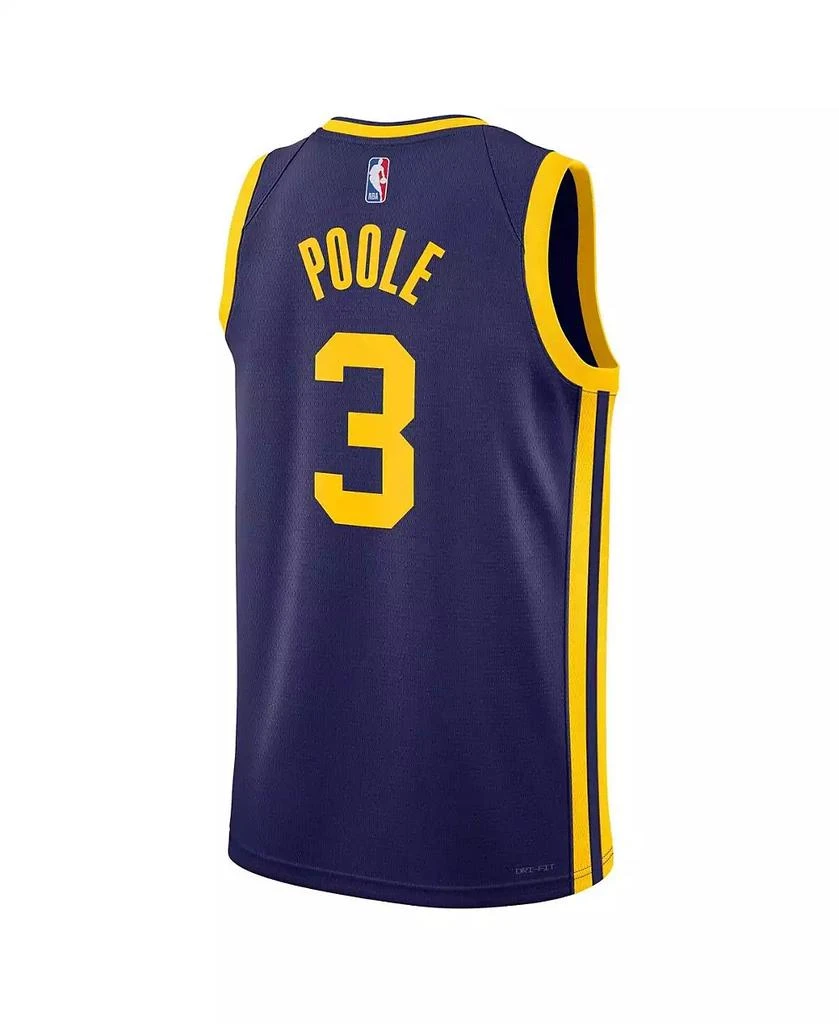 Jordan Men's Jordan Jordan Poole Navy Golden State Warriors 2022/23 Statement Edition Swingman Jersey 2