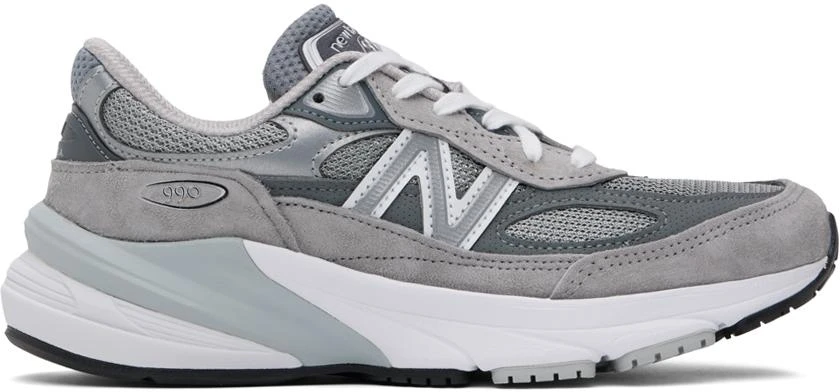 New Balance Gray Made In USA 990v6 Sneakers 1