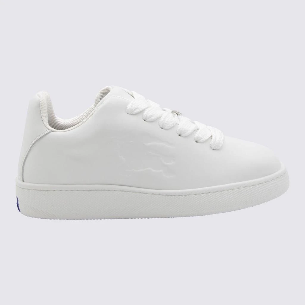Burberry Burberry White Leather Sneakers 1