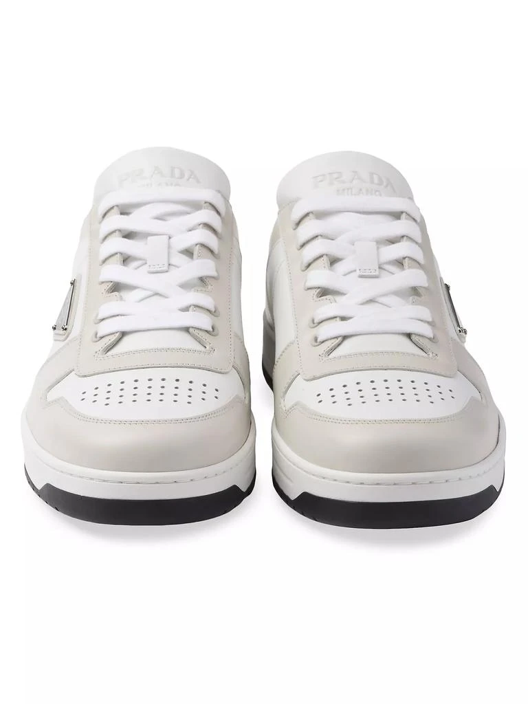 Prada Men's Downtown Leather Sneakers 5