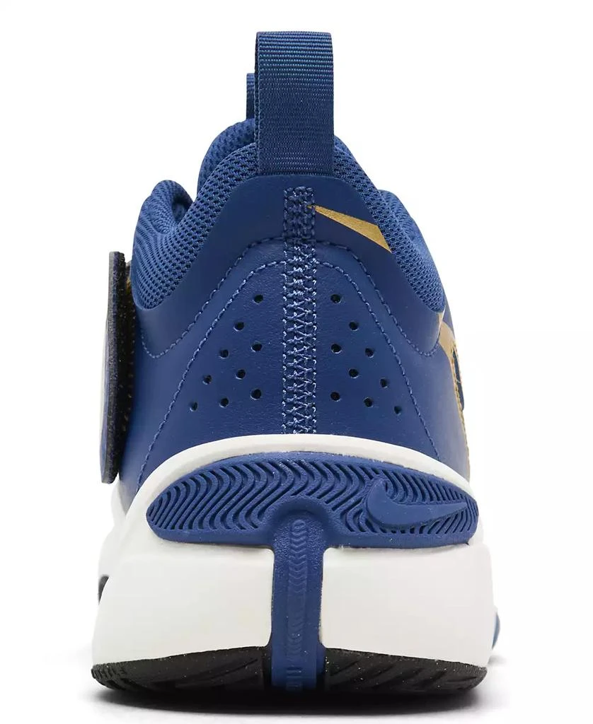 NIKE Big Kids' Team Hustle D 11 Fastening Strap Basketball Sneakers from Finish Line 4