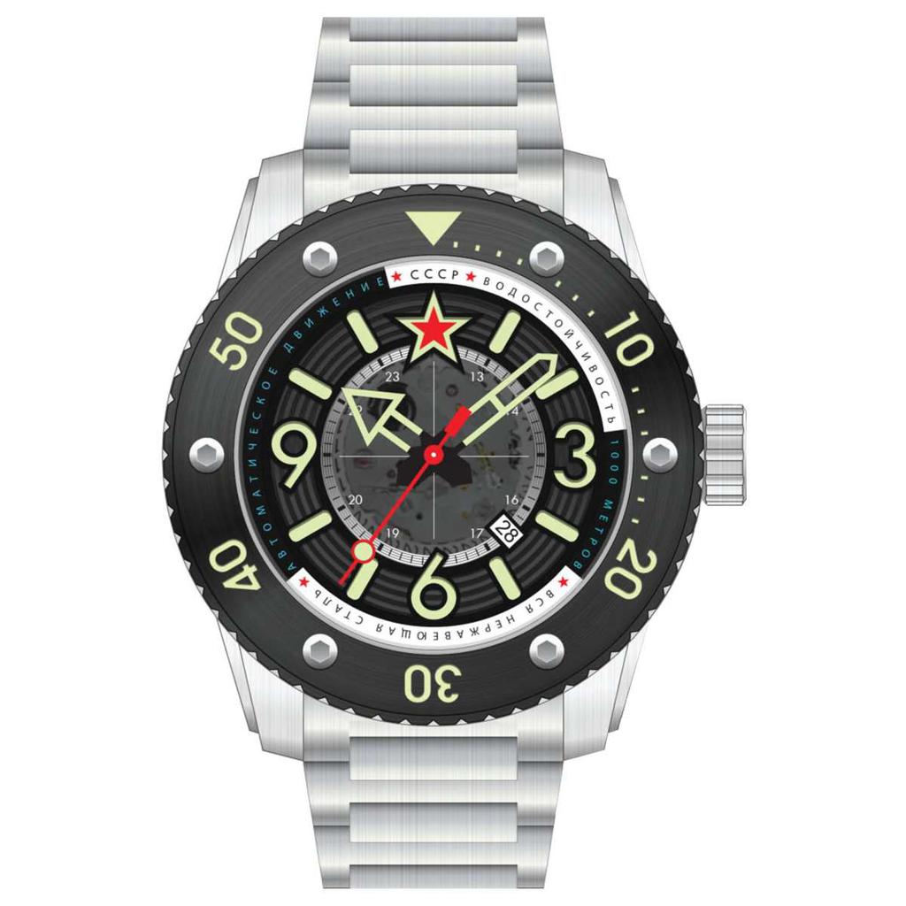 CCCP CCCP Naval Barrakuda Men's Automatic Watch