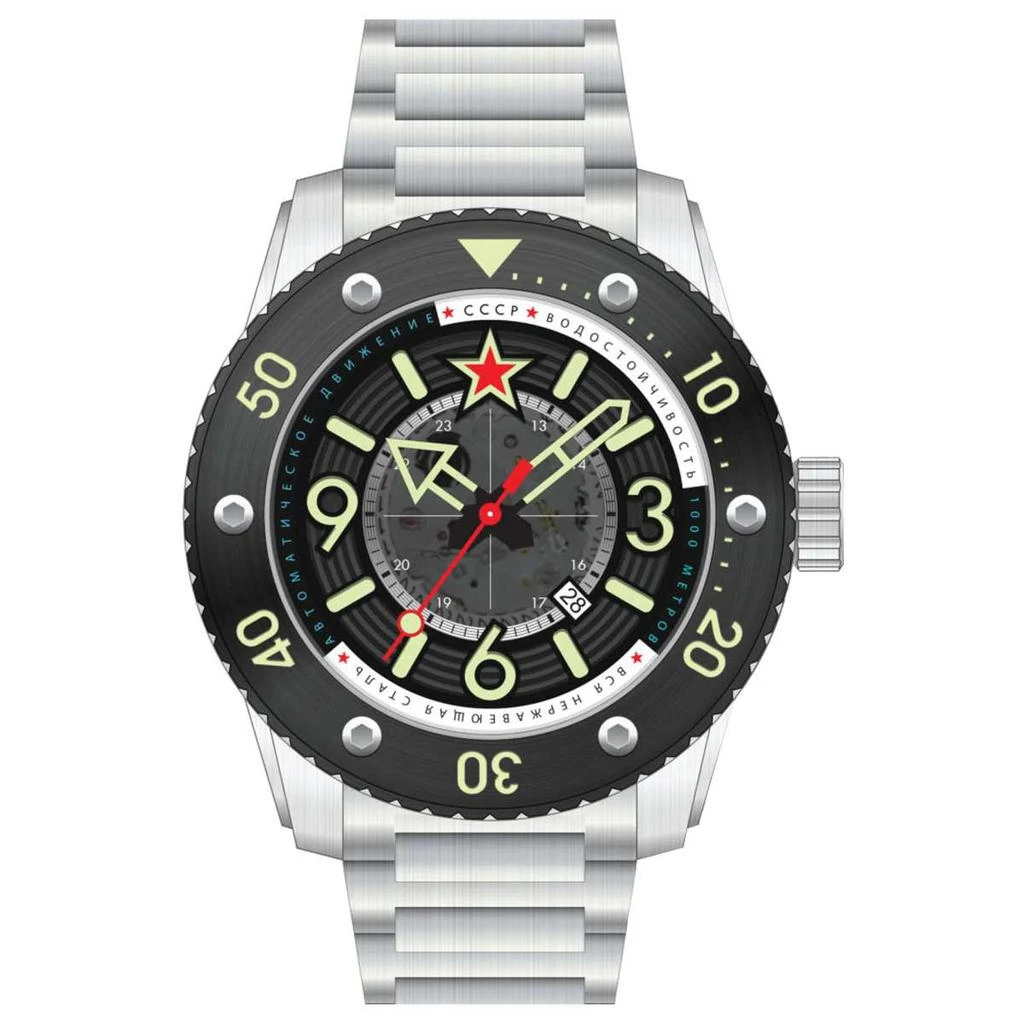 CCCP CCCP Naval Barrakuda Men's Automatic Watch 1