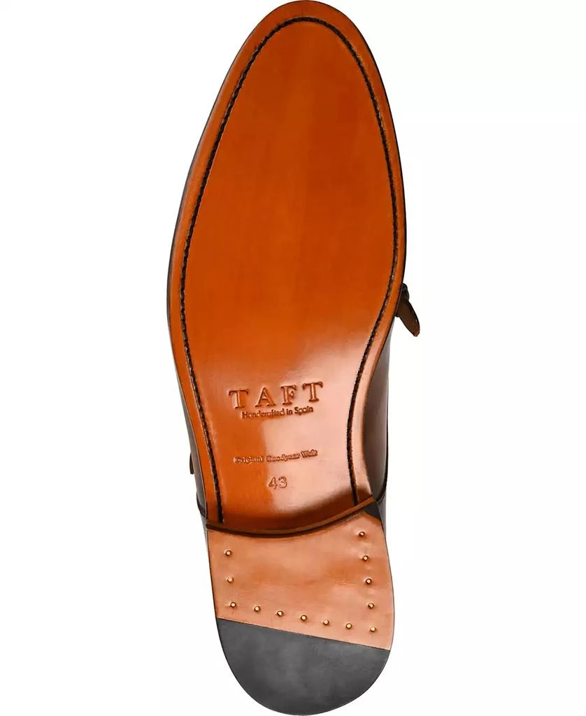Taft Men's Prince Genuine Leather Double Monk Strap Dress Shoes 5