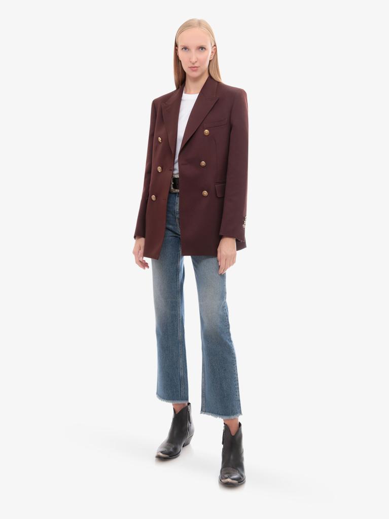 Golden Goose Derin new cropped flare jeans with back logoed patch