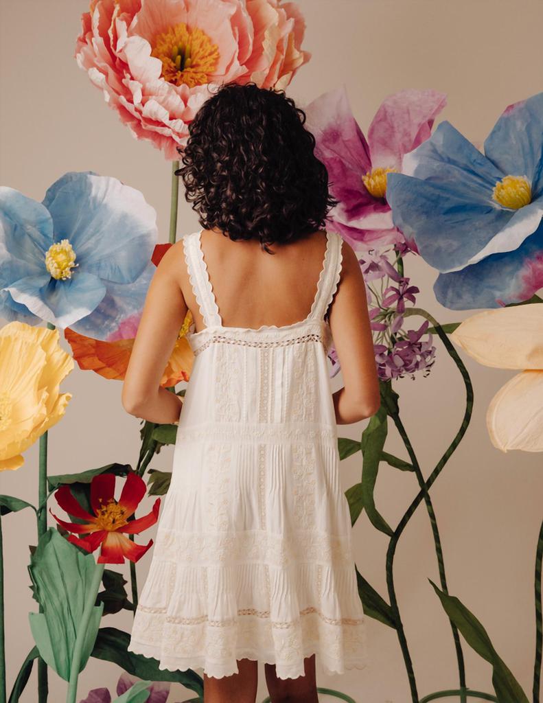 Love The Label Love The Label - Cream Emb Dress
