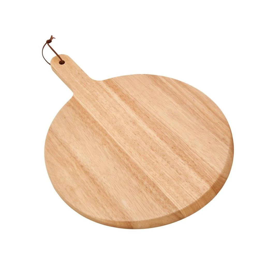 Creative Gifts International Creative Gifts International - Rubberwood Pizza Board with Handle