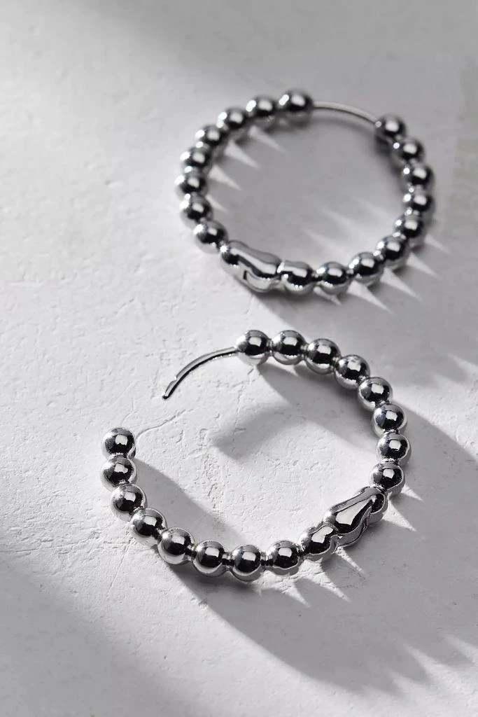 Urban Outfitters Waterproof Beaded Hoop Earring 2