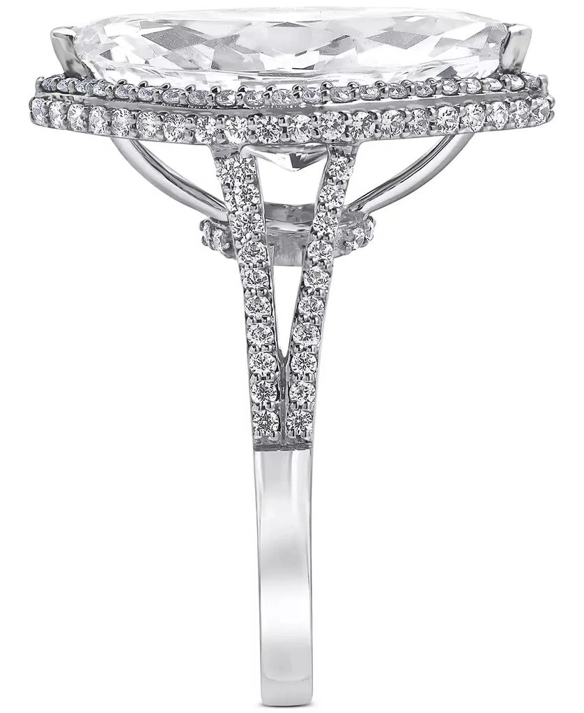 Badgley Mischka IGI Certified Lab Grown Diamond Marquise Halo Engagement Ring (5-5/8 ct. t.w.) in 14k White, Yellow or Rose Gold 4