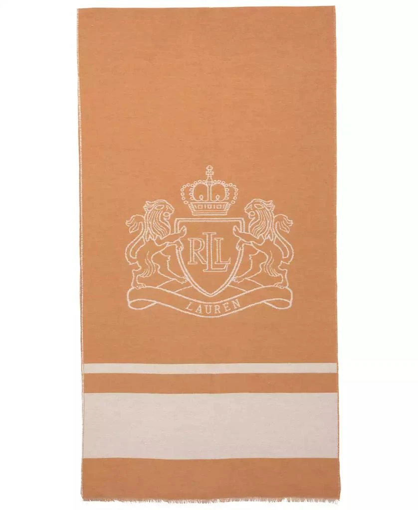 Ralph Lauren Crest Jacquard Wrap 2