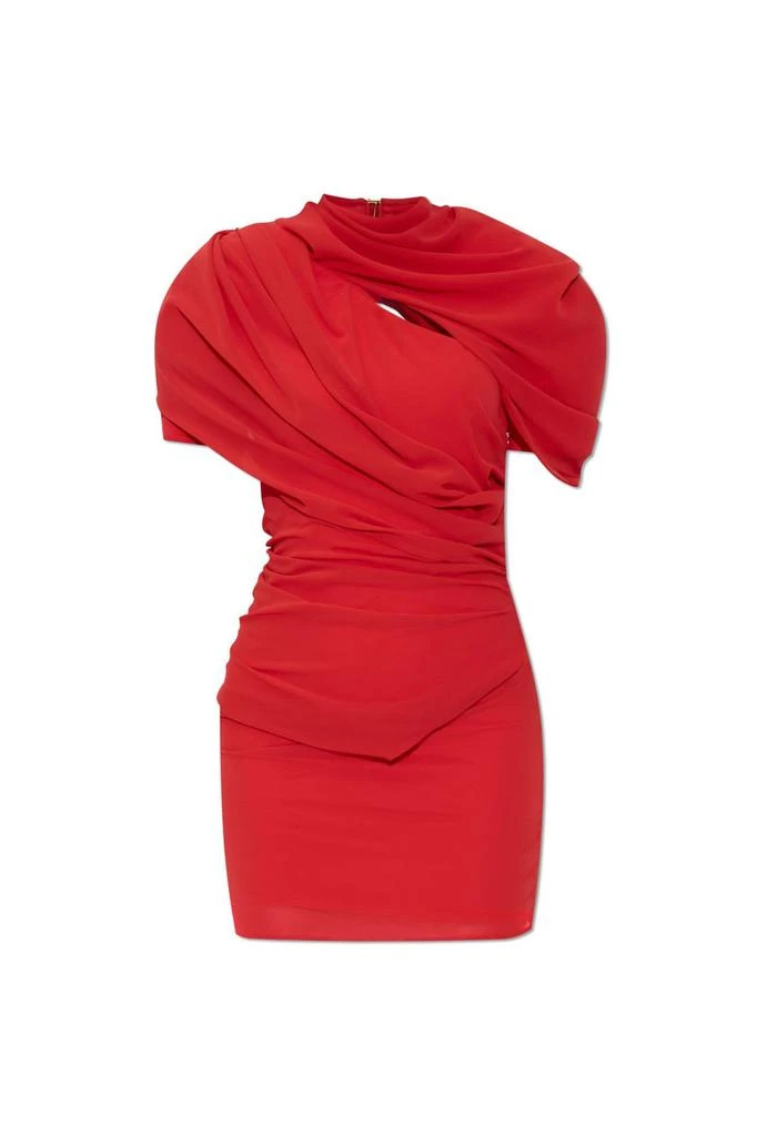Jacquemus Jacquemus La Robe Castagna Cut-Out Detailed Dress 1