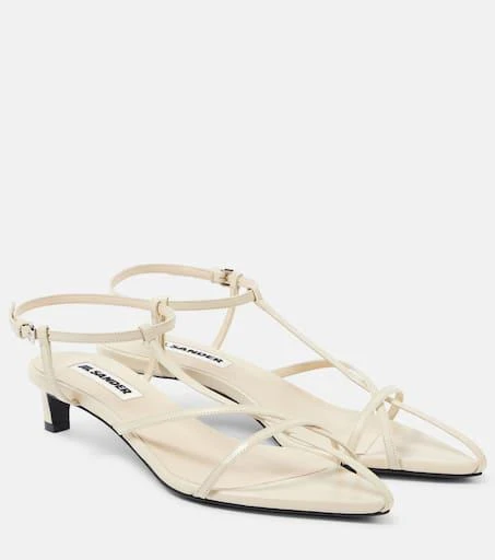 Jil Sander 35 leather sandals 1