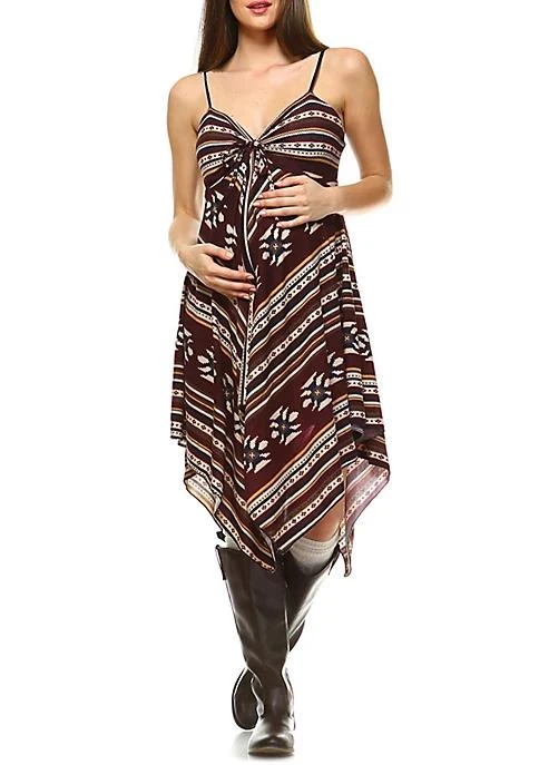 White Mark Mark Maternity Nettie Scoop Neck Dress 1