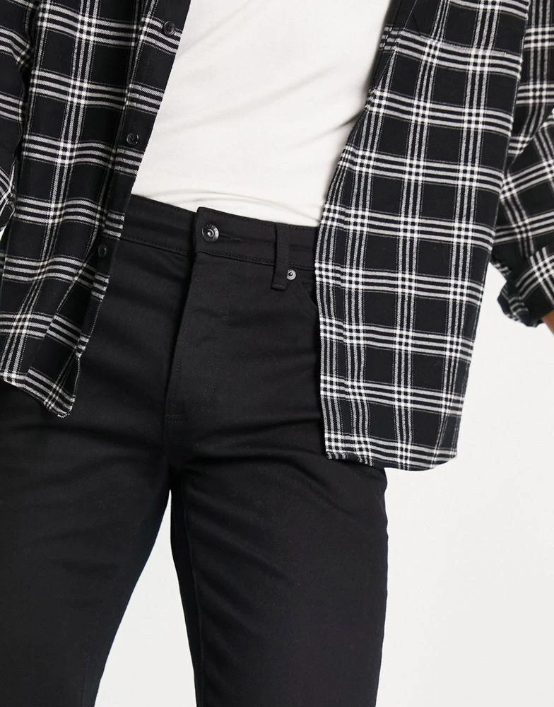 Topman Topman slim jeans in black 3