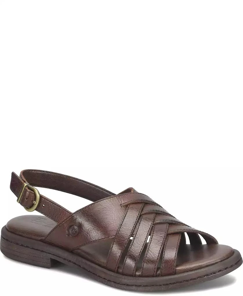 Born Women's Remy Round Toe Flat Sandals 1