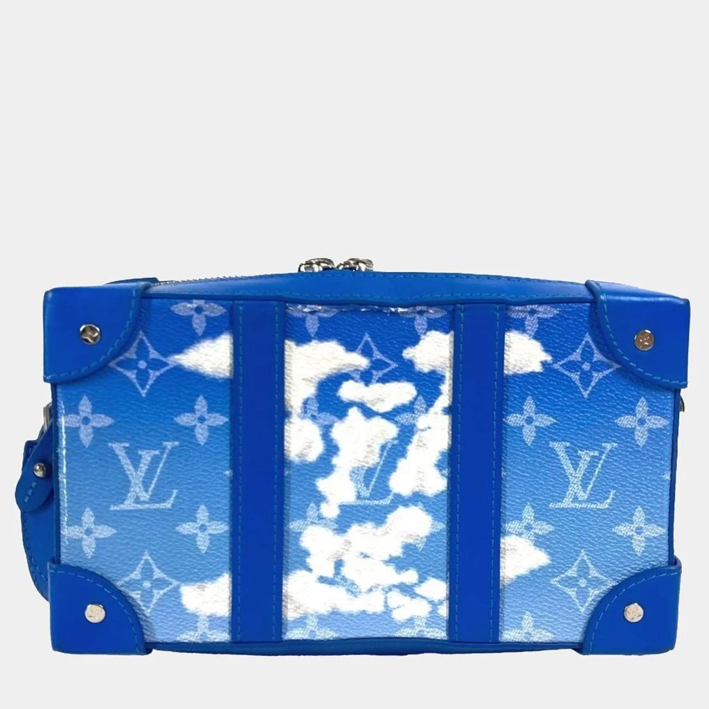Louis Vuitton Louis Vuitton Blue Monogram Canvas Clouds Soft Trunk 1