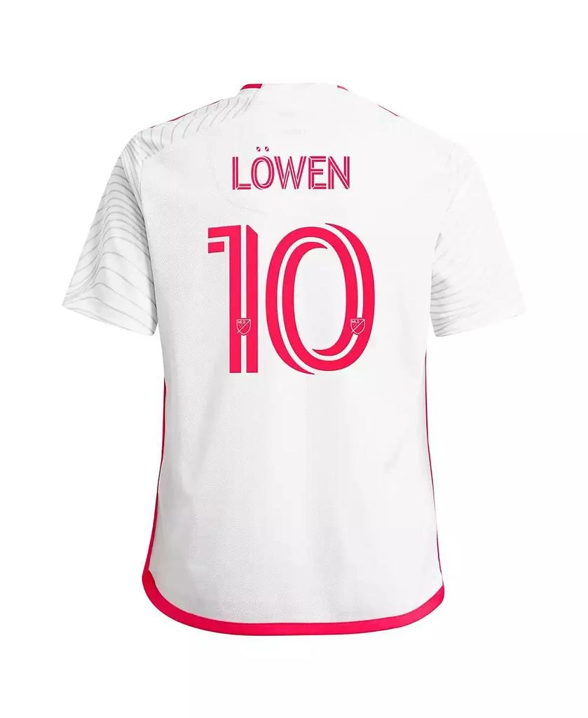 Adidas Big Boys and Girls Eduard Lowen White St. Louis City SC 2024 The Confluence Kit Replica Player Jersey 3