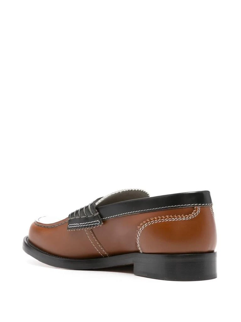 College College Colourblock Leather Loafers 3