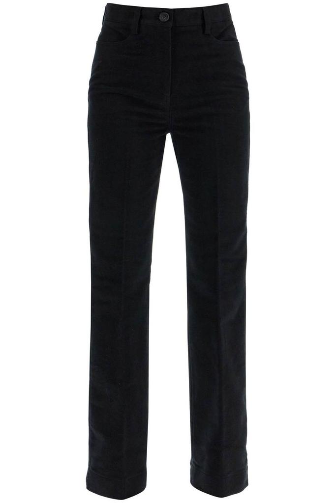 パンツ TOTEME VISCOSE AND VIRGIN WOOL FLARE TROUSERS Totême Viscose And Virgin Wool Flare Trousers - BeyondStyle