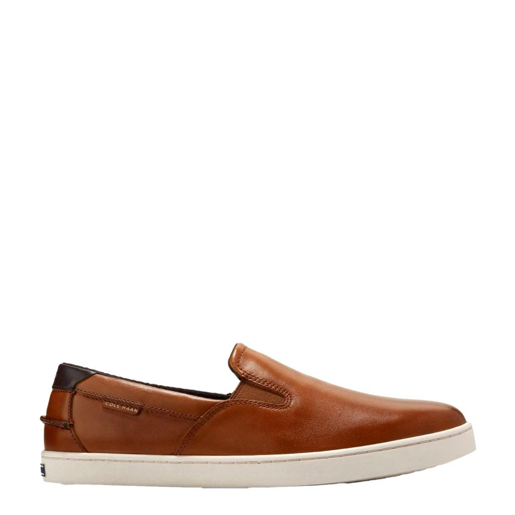 Nantucket Deck Slip On British Tan / Ivory C38210 Men display picture 3