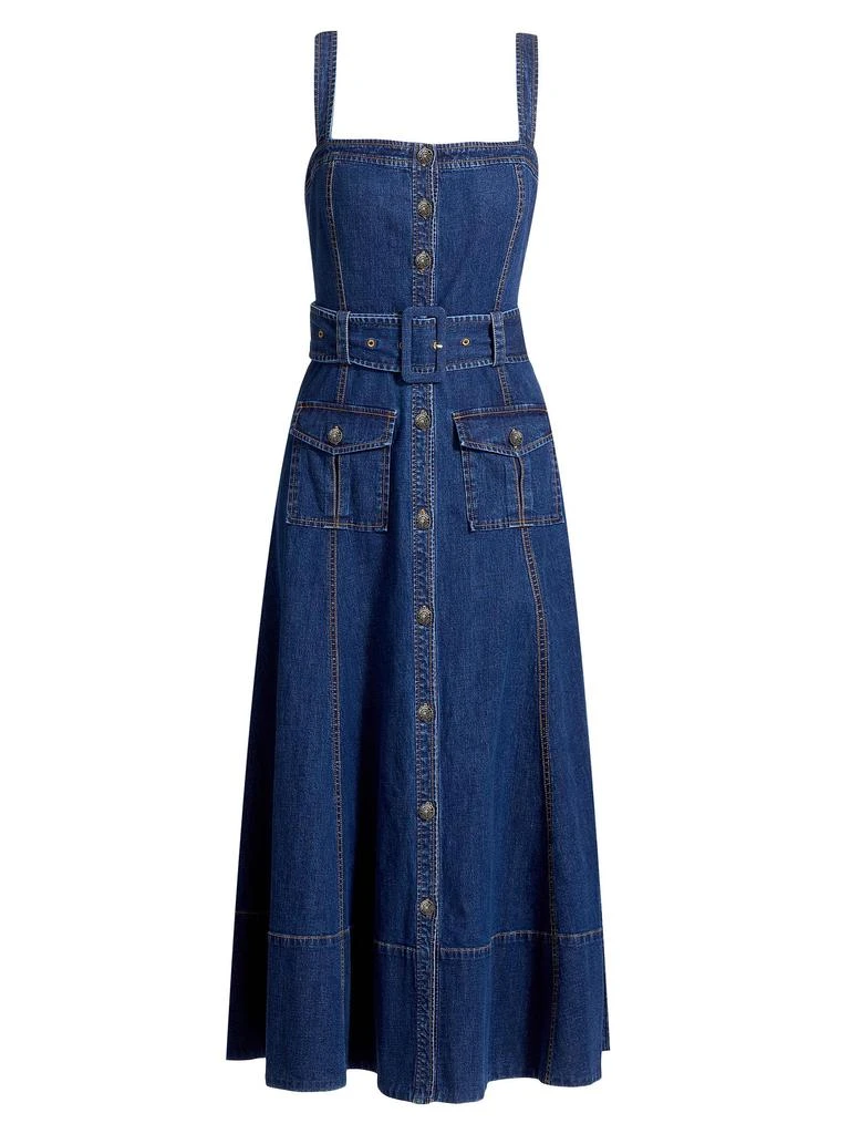 Cinq à Sept Vega Denim Midi-Dress 6