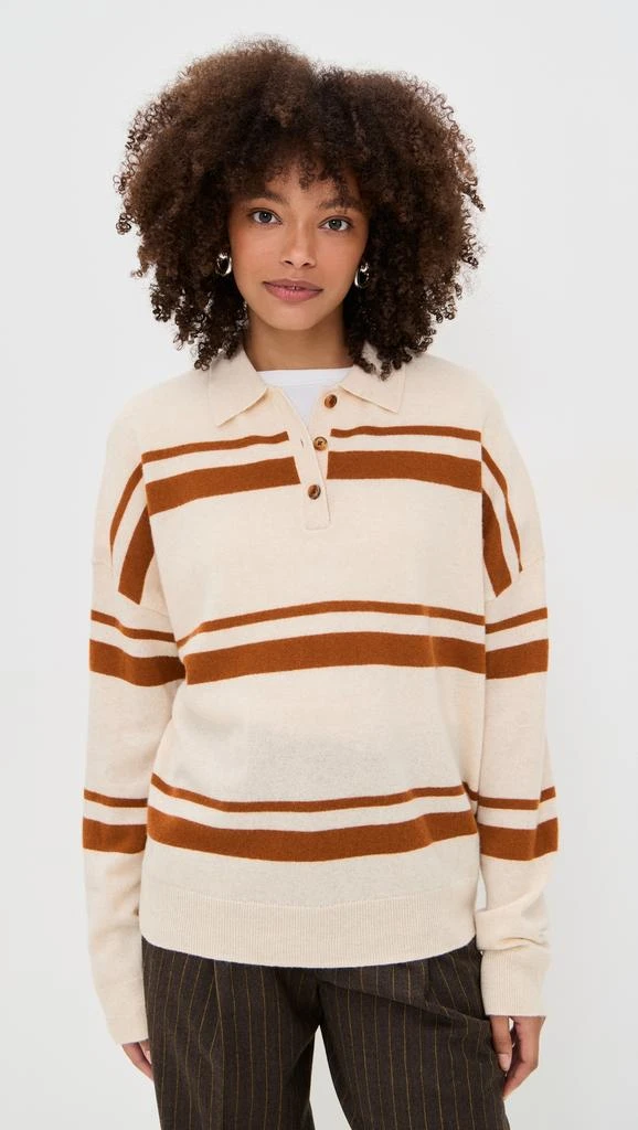 Renggli Cashmere Striped Polo