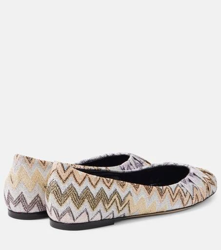 Missoni Iris Zigzag ballet flats 2