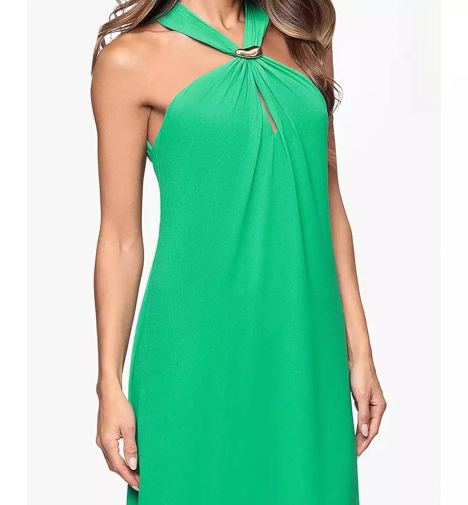 XSCAPE Women
s Long Halter Neck Ball Gown 3