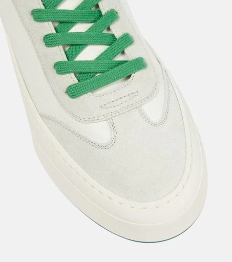 The Row Marley suede-paneled leather sneakers 6