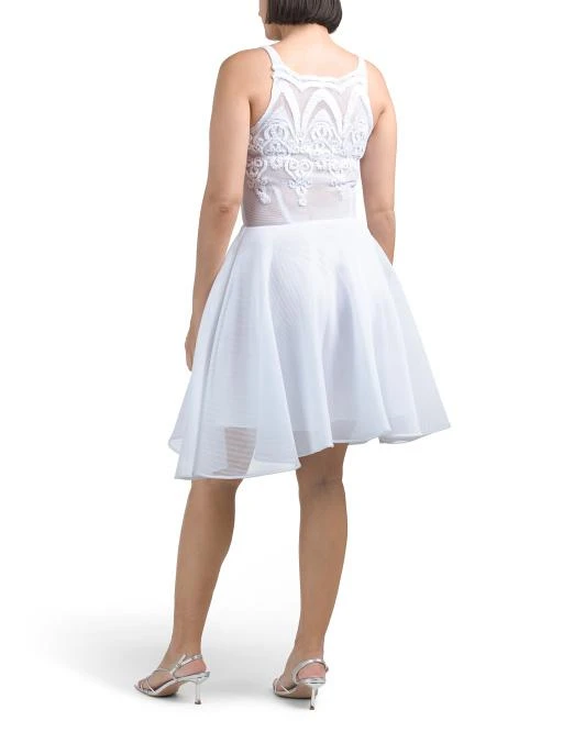 Made In Usa Lace Top Cocktail Dress  On Sale Now with Up to 82% Off |  Discover Exclusive Deals & Savings at BeyondStyle  Authentic ISSUE NEW  YORK cocktail dresses|mini dresses|dresses|women|clothing