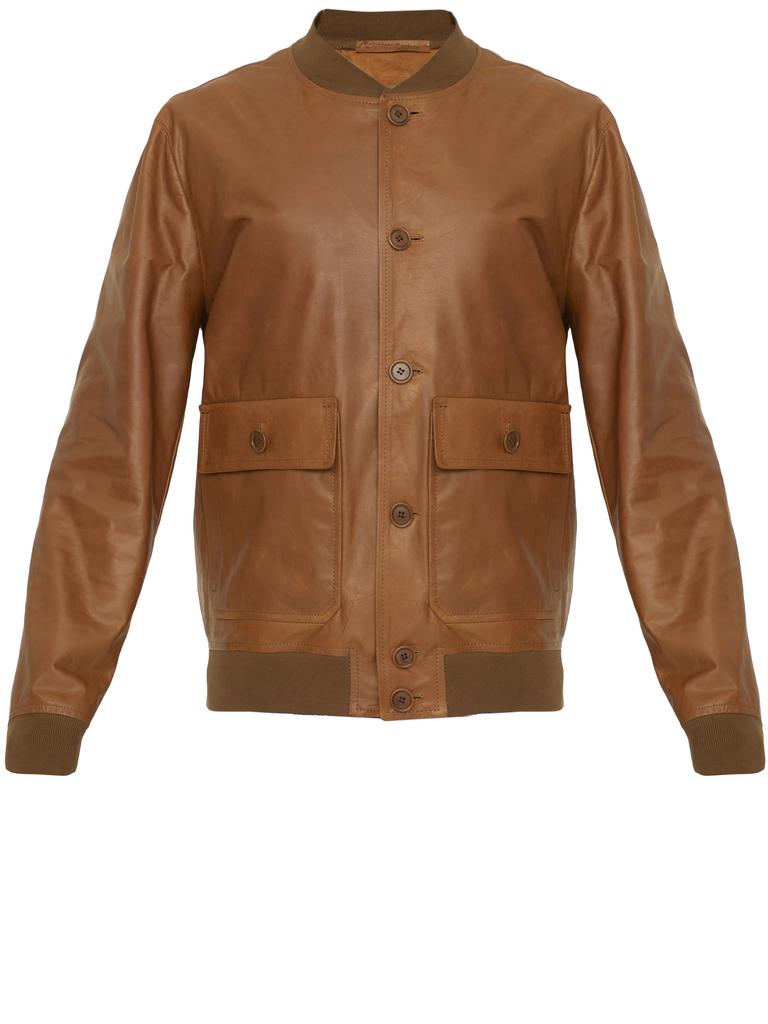 Salvatore Santoro Leather bomber jacket