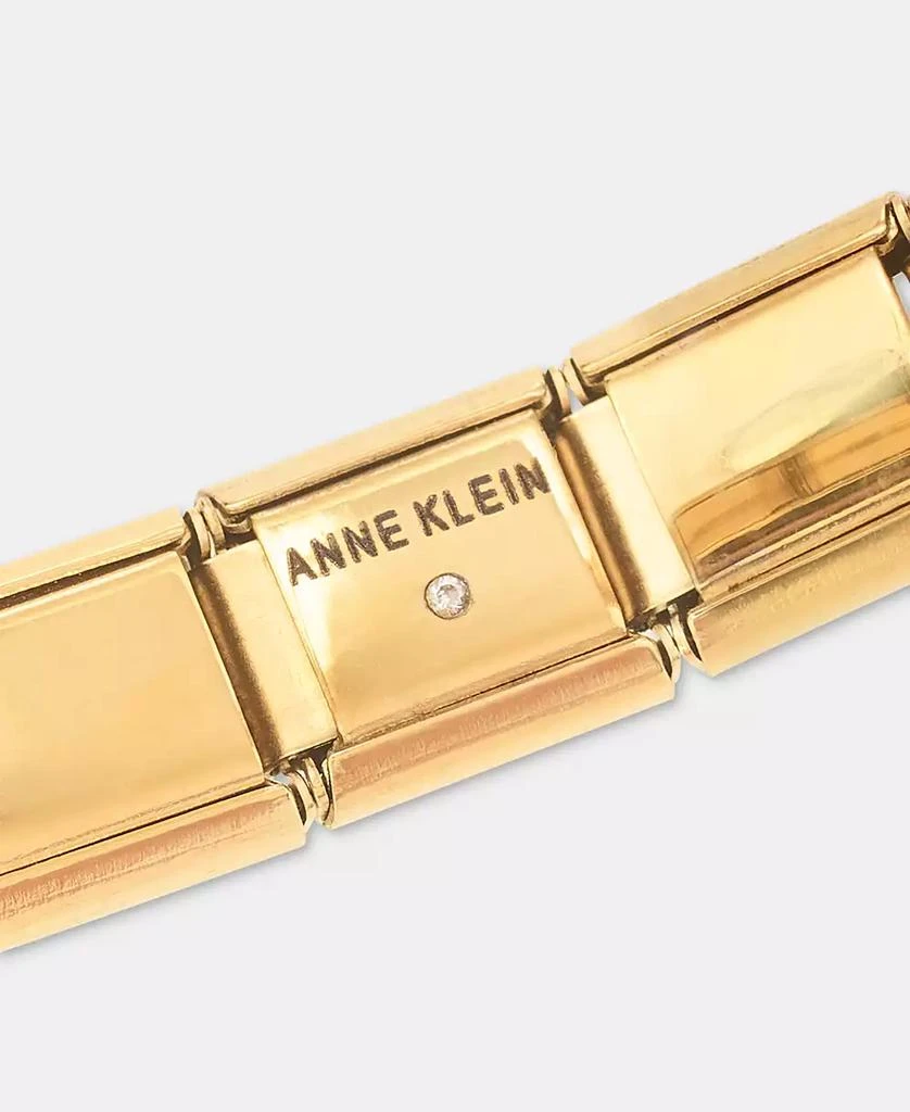 Anne Klein Crystal Pear-Shape Charm Stretch Bracelet 4