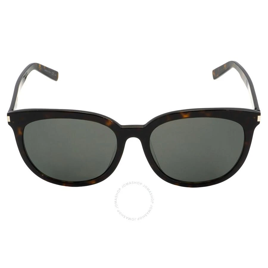 Saint Laurent Grey Square Men's Sunglasses SL 284 F SLIM 002 56 1