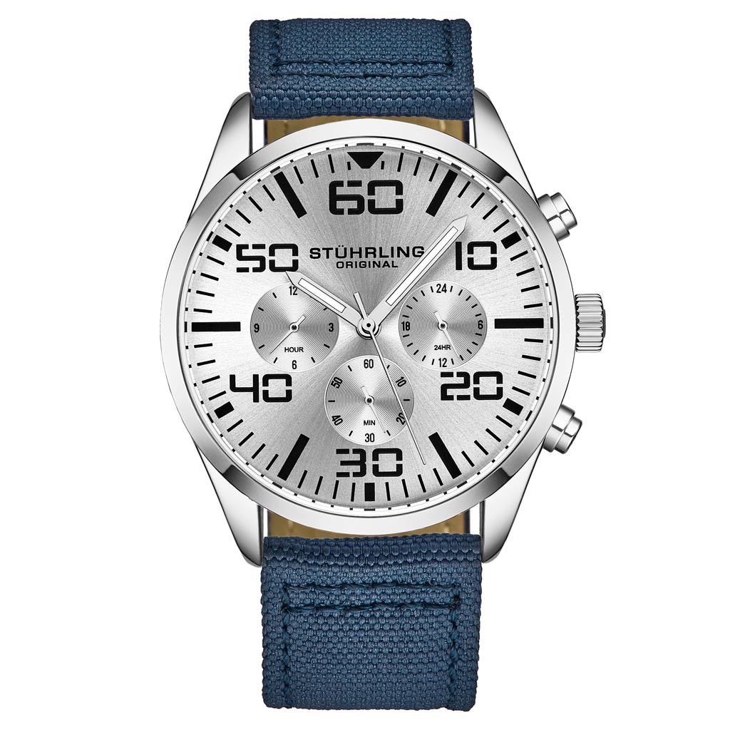 Stuhrling Original 4001 Quartz 42mm Aviator