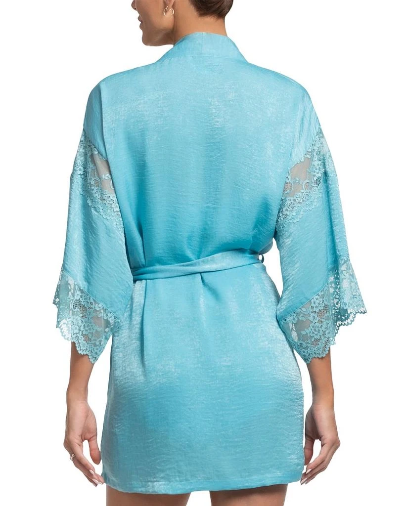 In Bloom Shimmer Satin Wrap 2